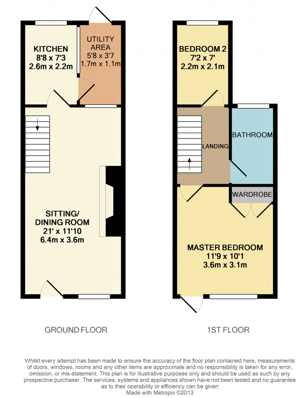 Floorplans For Regent Street, Stowmarket