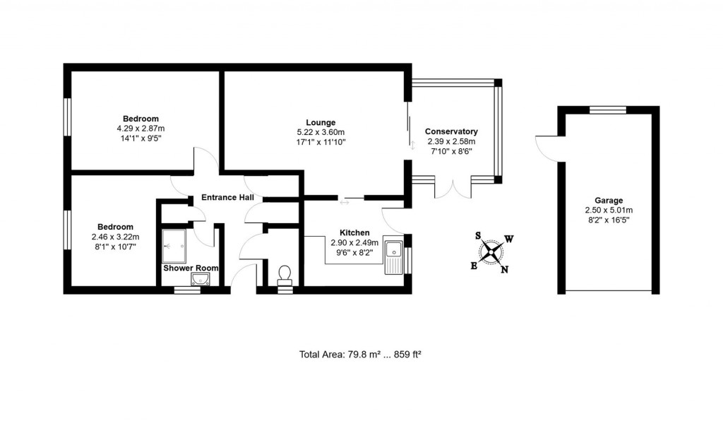 Floorplans For Britten Avenue, Stowmarket