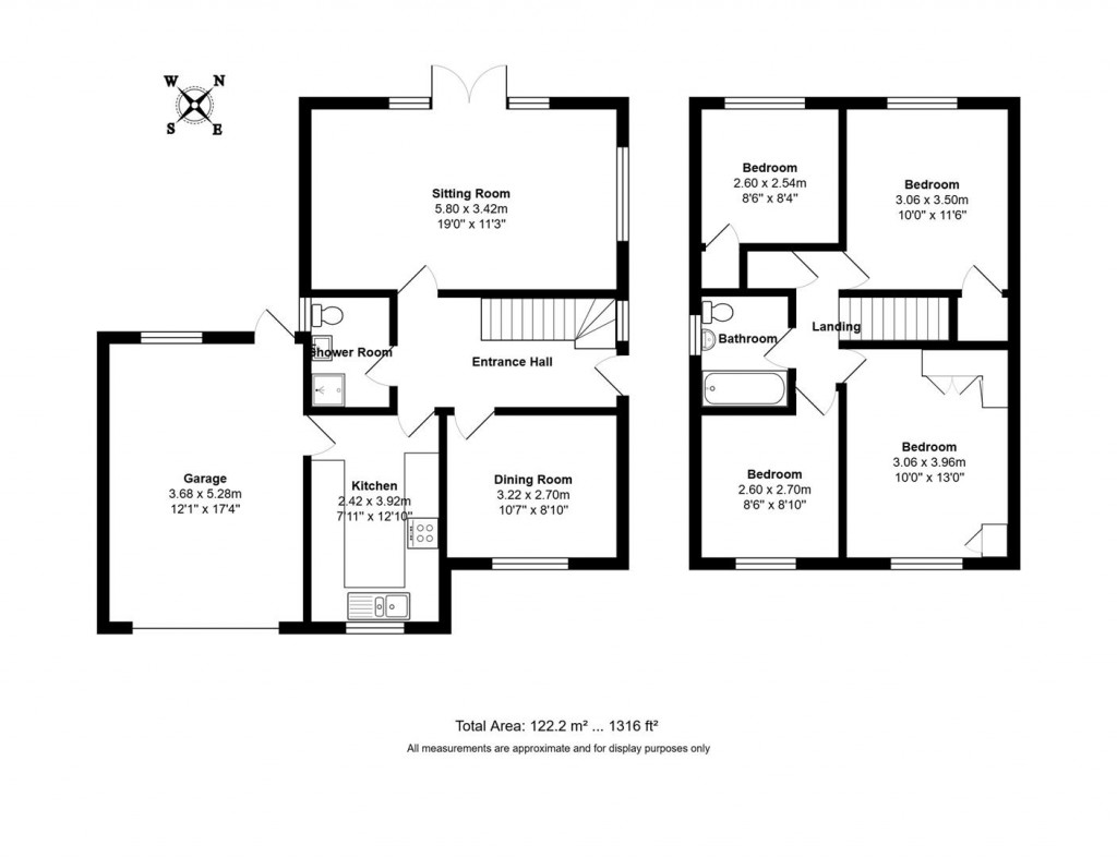 Floorplans For Hall Road, Stowmarket