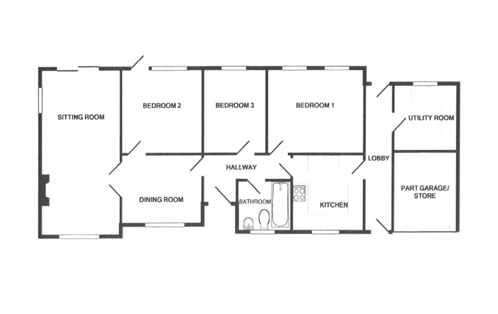 Floorplans For Pretyman Avenue, Bacton, Stowmarket