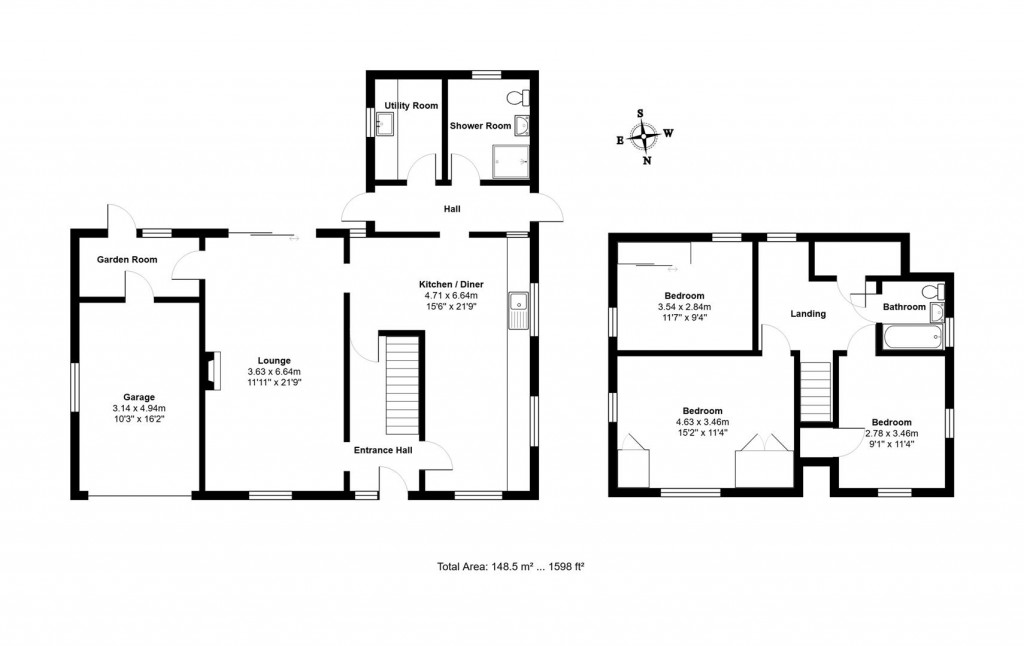 Floorplans For St. Peters Road, Stowmarket