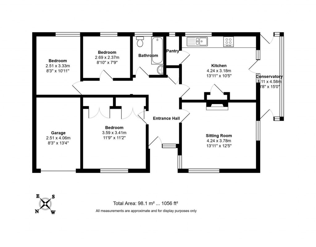 Floorplans For Church Road, Stowupland, Stowmarket