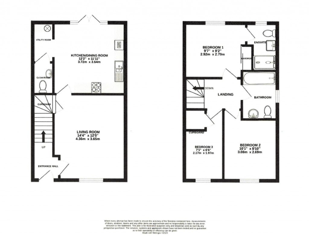 Floorplans For Steggall Road, Haughley