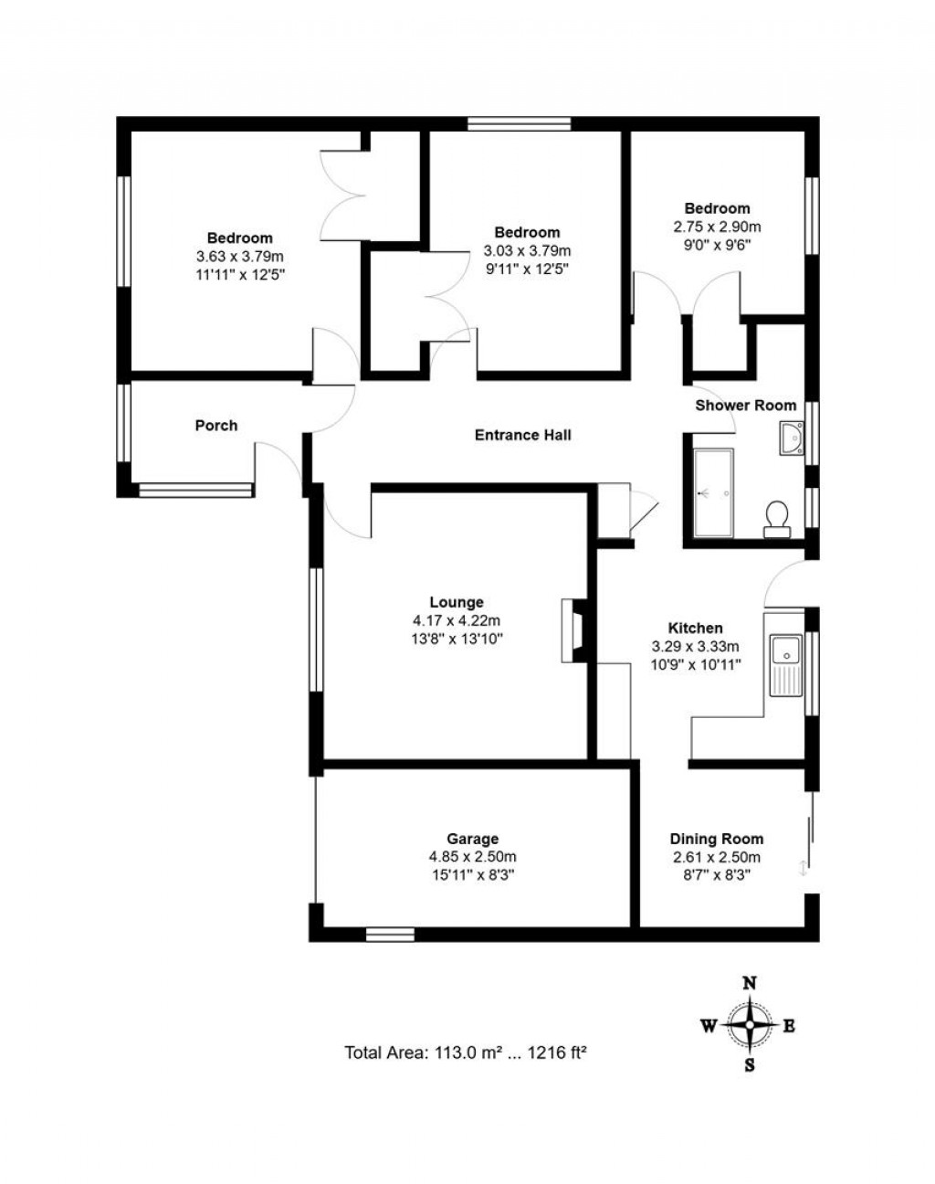 Floorplans For The Green, Woolpit, Bury St. Edmunds