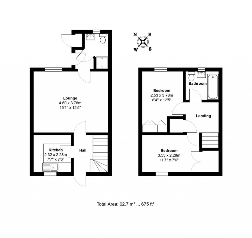 Floorplans For Violet Hill Road, Stowmarket