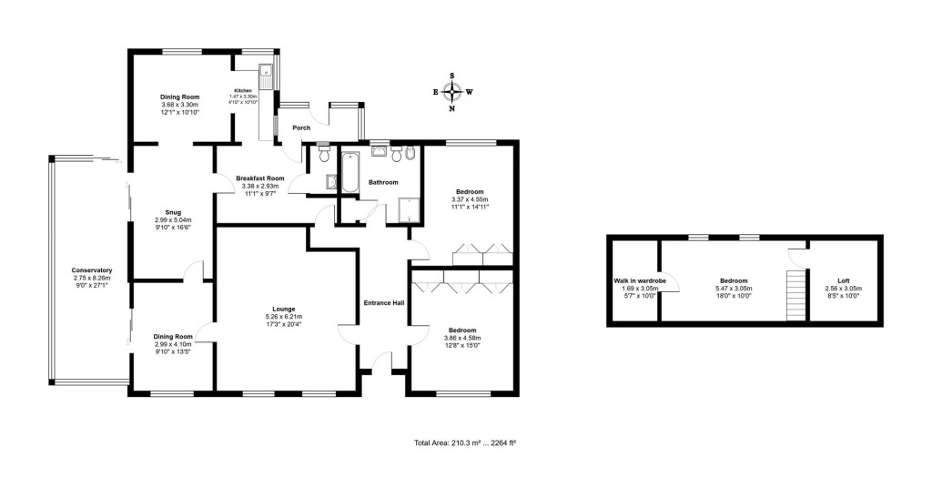 Floorplans For Brambles, Harleston, Stowmarket