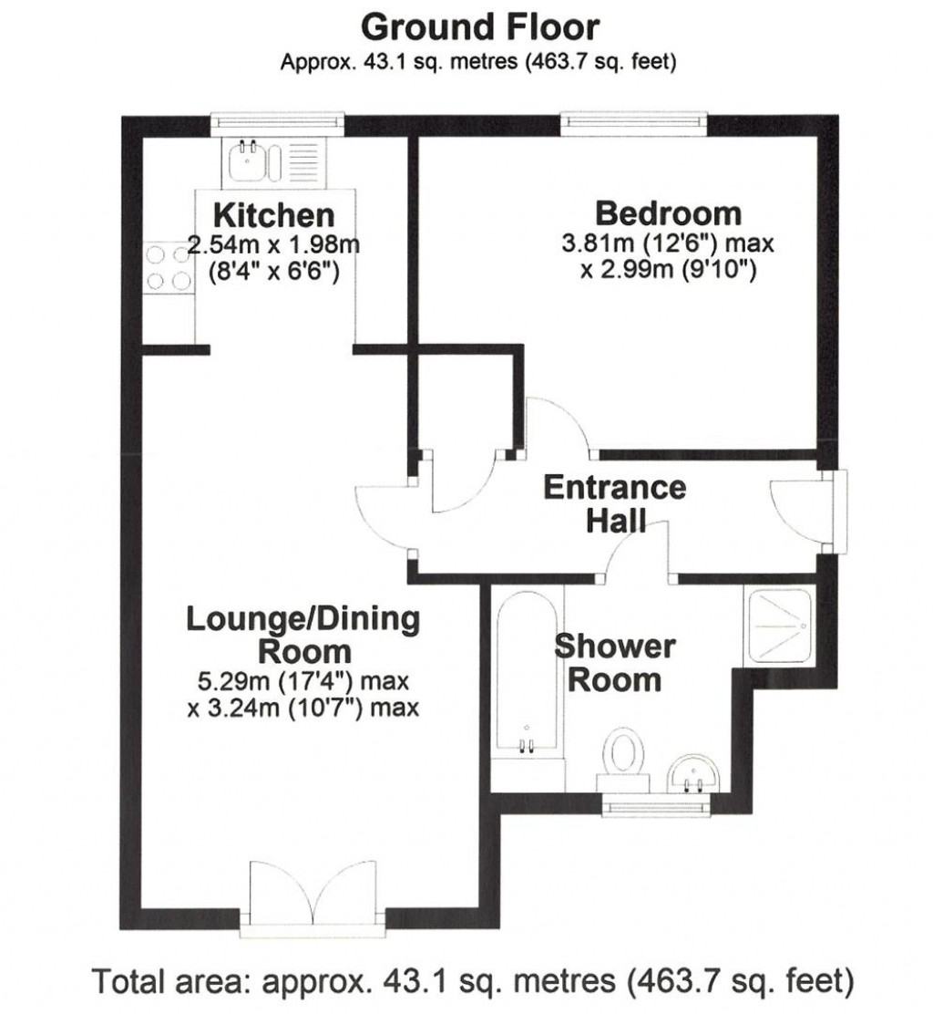 Floorplans For Kittiwake Court, Stowmarket