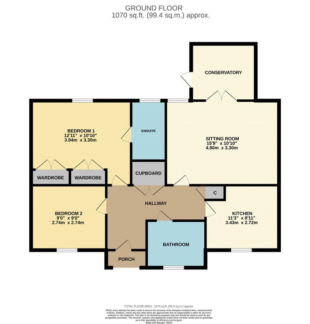 Floorplans For Anvil Way, Combs, Stowmarket