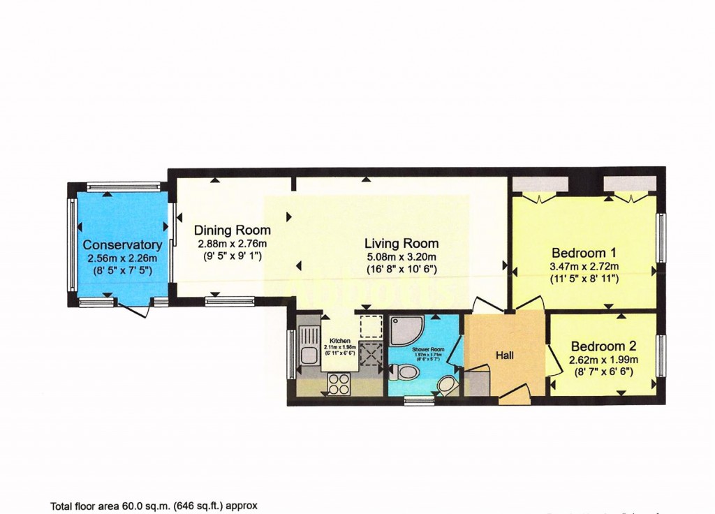 Floorplans For Semer Close, Stowmarket