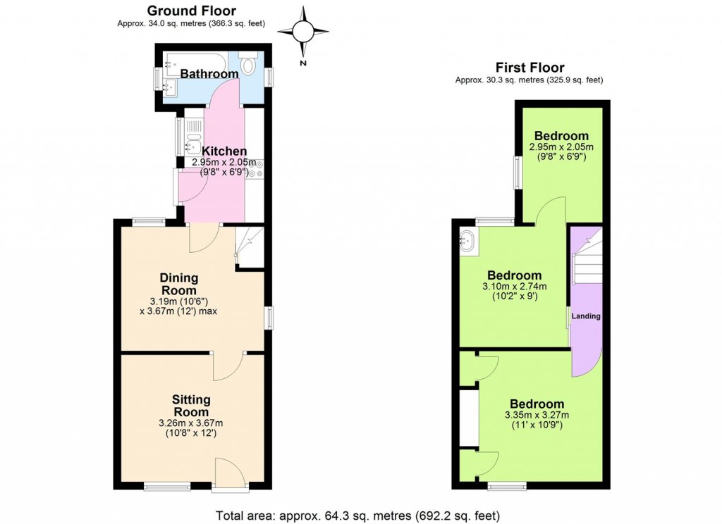 Floorplans For Bridge Street, Stowmarket