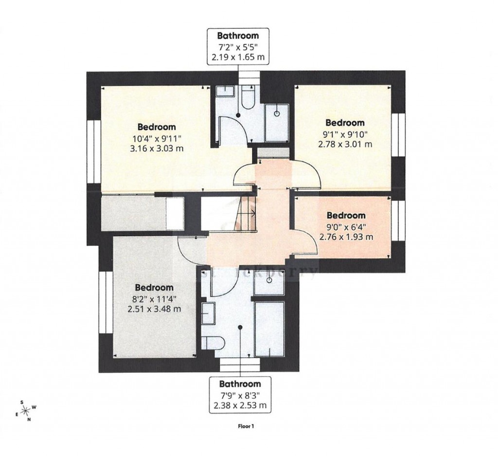 Floorplans For Chamomile Close, Stowupland, Stowmarket