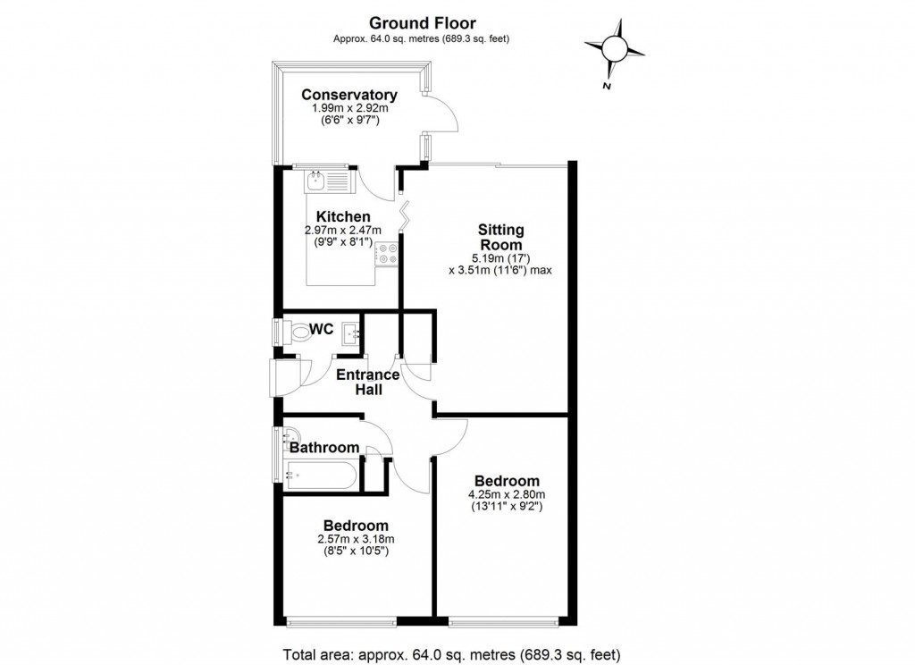 Floorplans For Treeview, Stowmarket