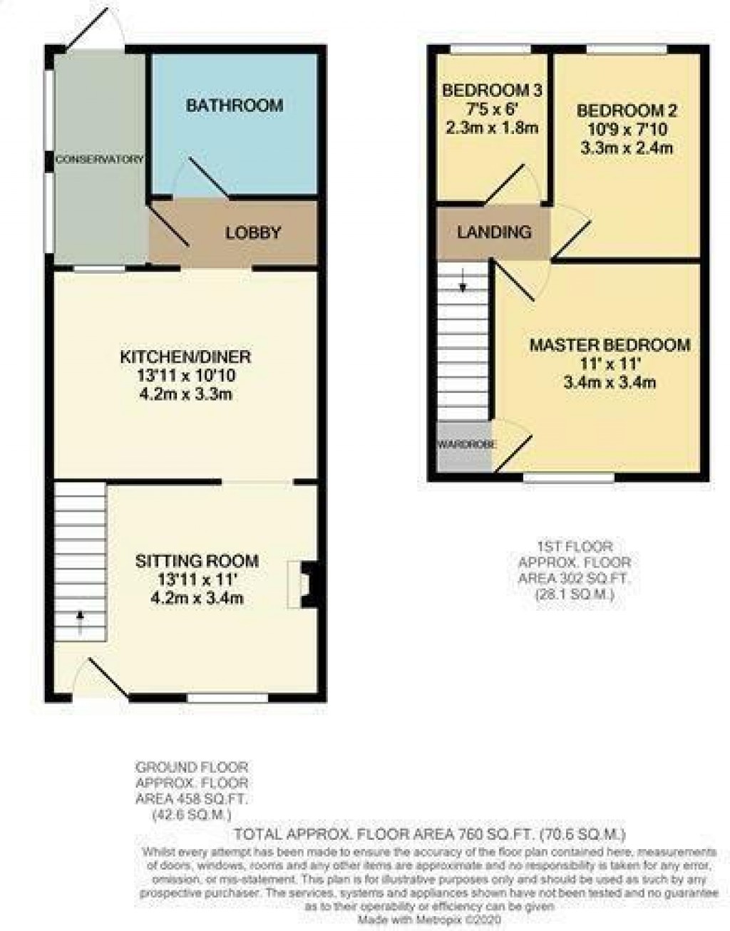 Floorplans For Cardinalls Road, Stowmarket