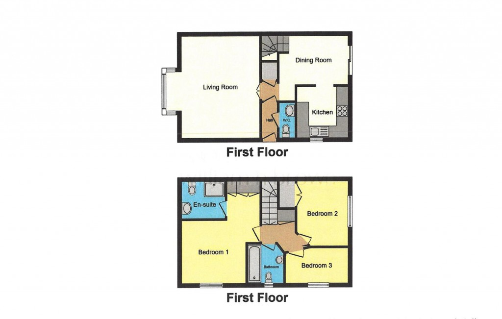 Floorplans For Cormorant Drive, Stowmarket