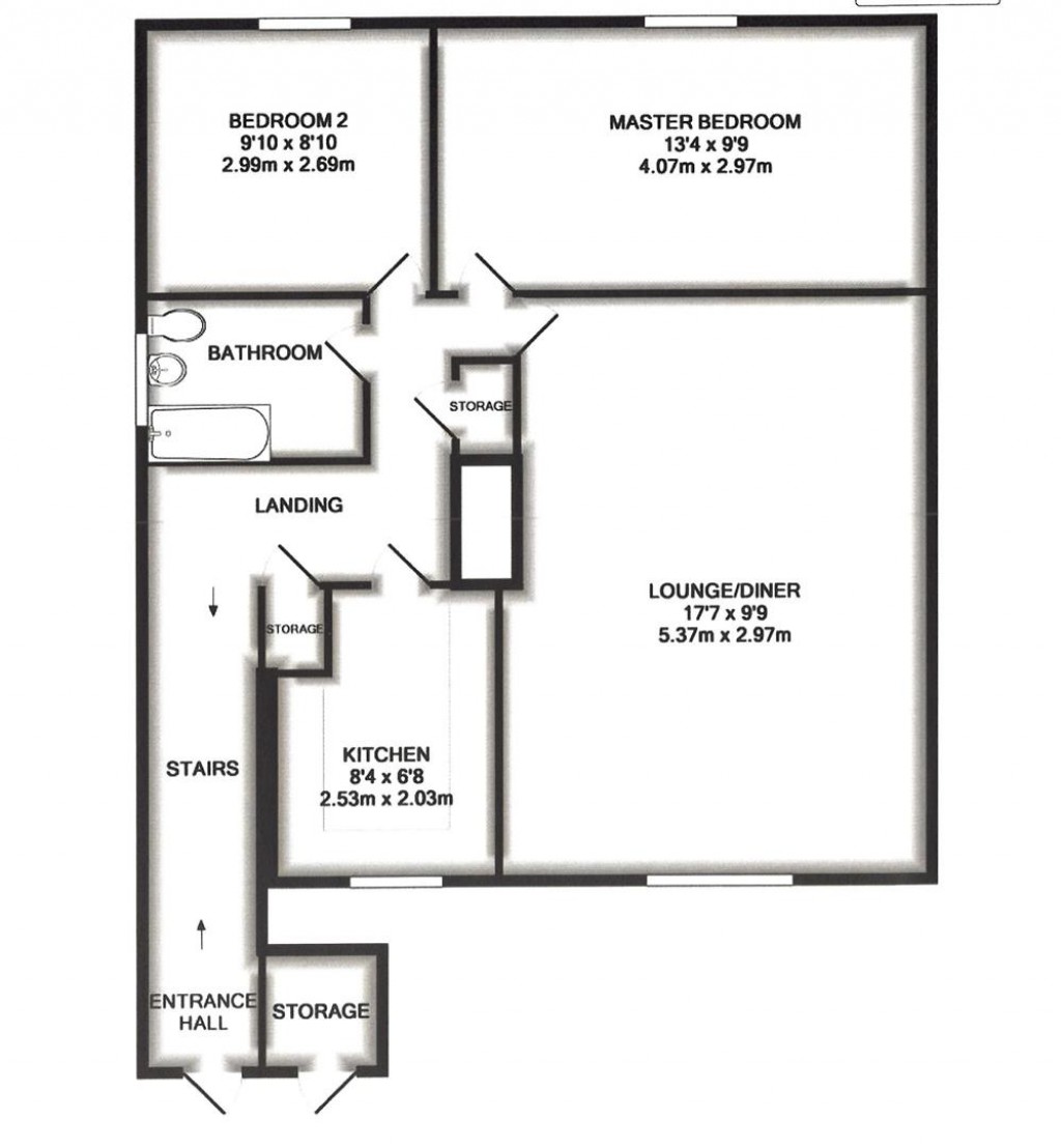 Floorplans For Ridgeway, Stowmarket