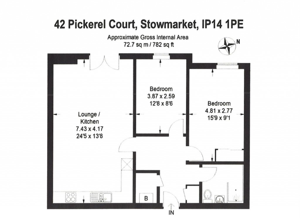 Floorplans For Station Road East, Stowmarket