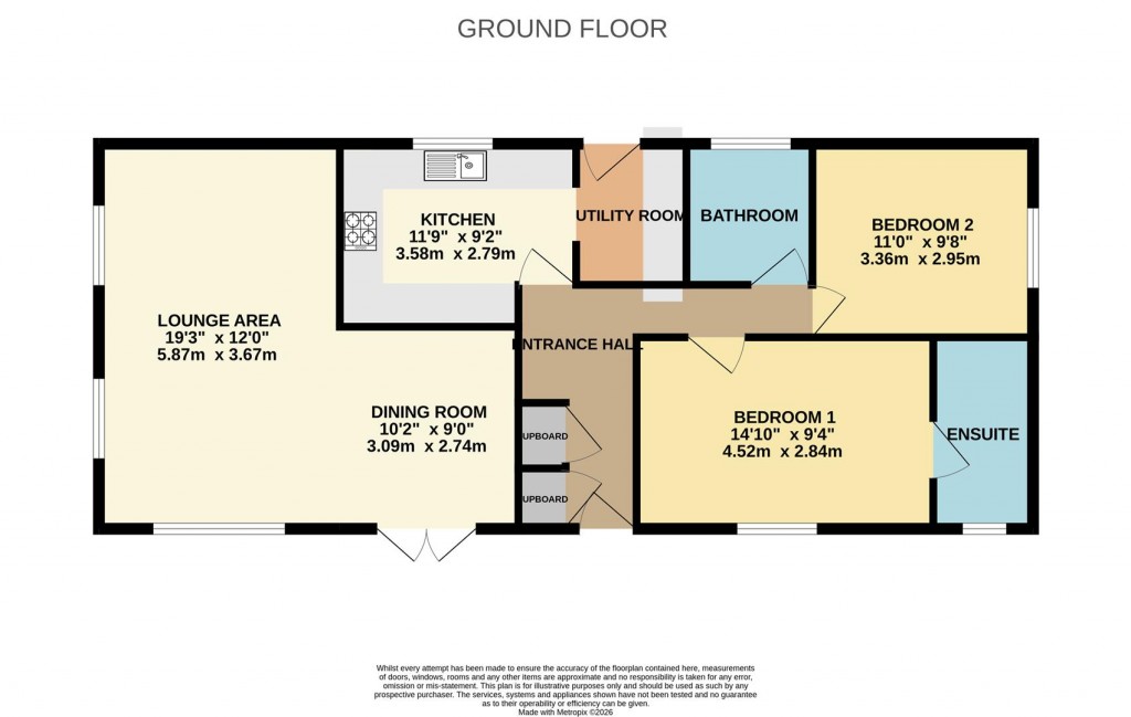 Floorplans For Chalk Hill Lane, Great Blakenham, Ipswich