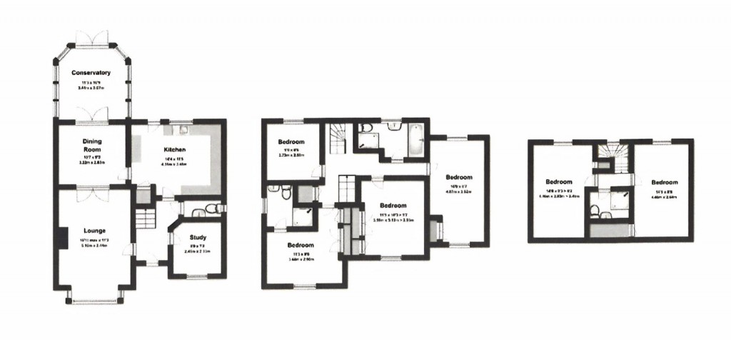 Floorplans For Linnet Drive, Stowmarket