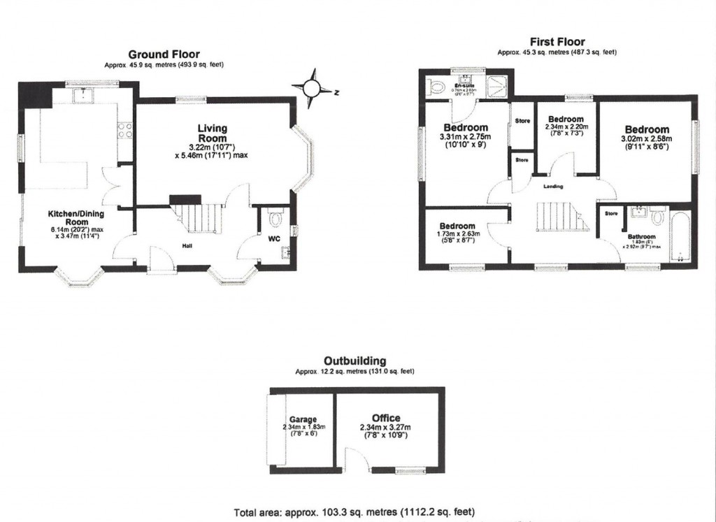 Floorplans For Farriers Road, Stowmarket
