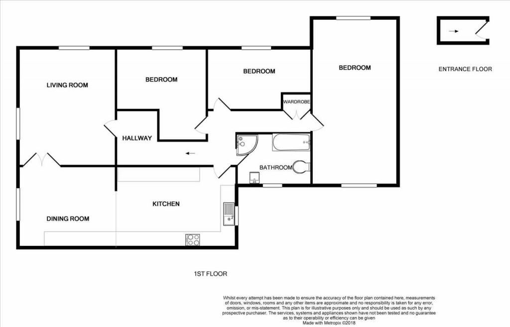 Floorplans For Villa Italia, Church Road, Felixstowe