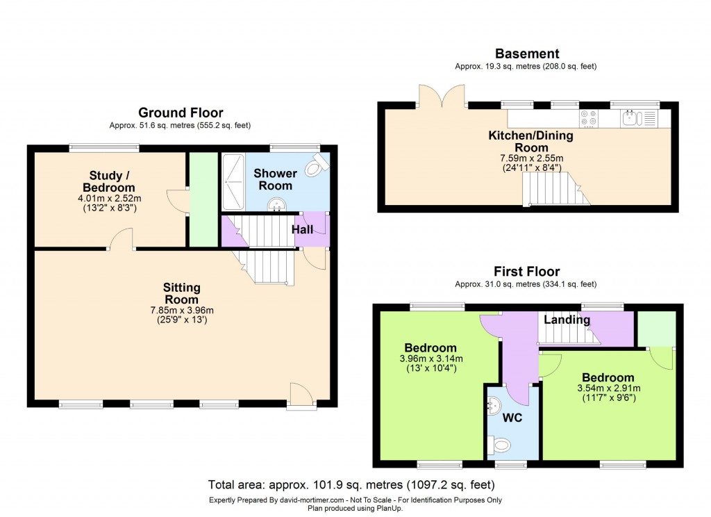 Floorplans For Seckford Street, Woodbridge