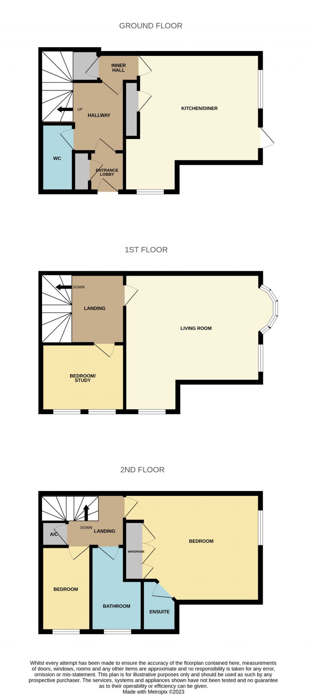 Floorplans For Cumberland Street, Woodbridge