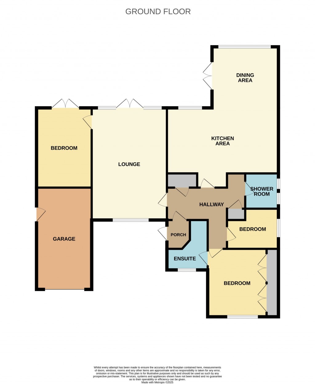 Floorplans For Chandos Drive, Martlesham