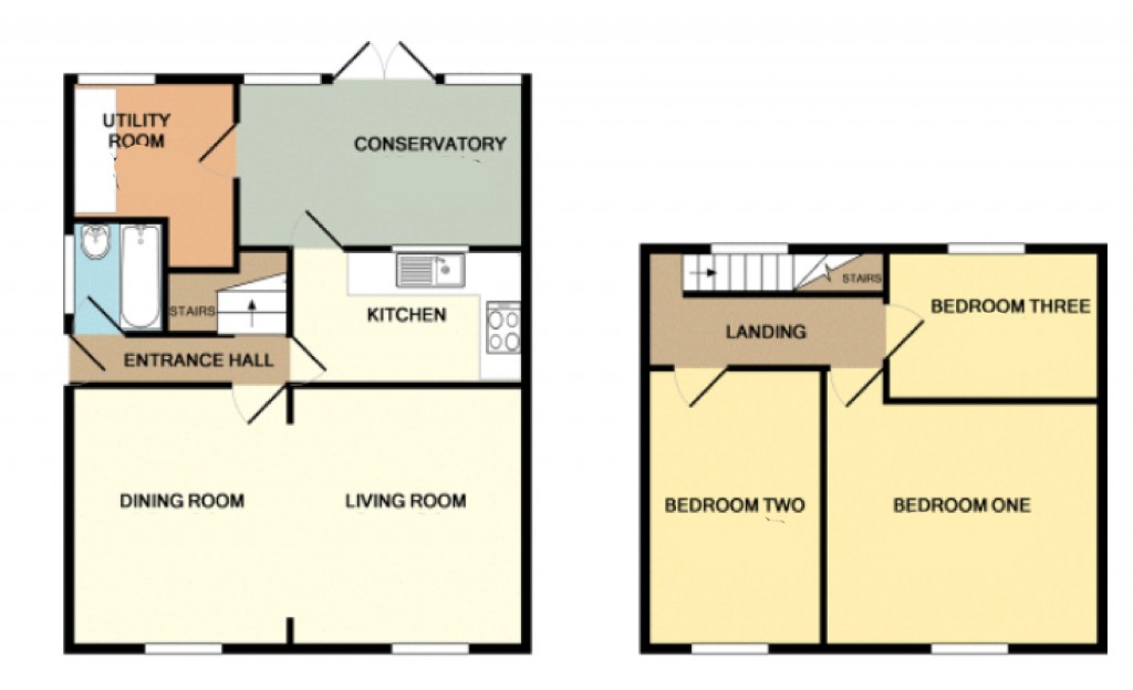 Floorplans For The Green, Saxtead
