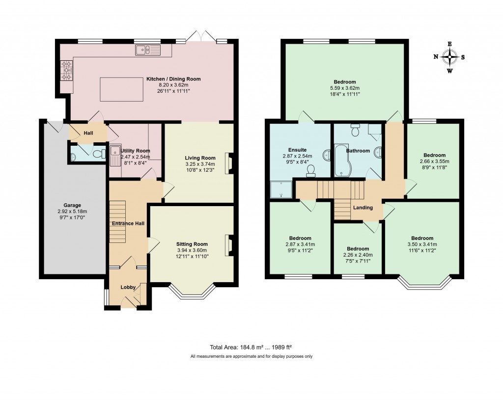 Floorplans For Deben Avenue, Martlesham Heath, Suffolk