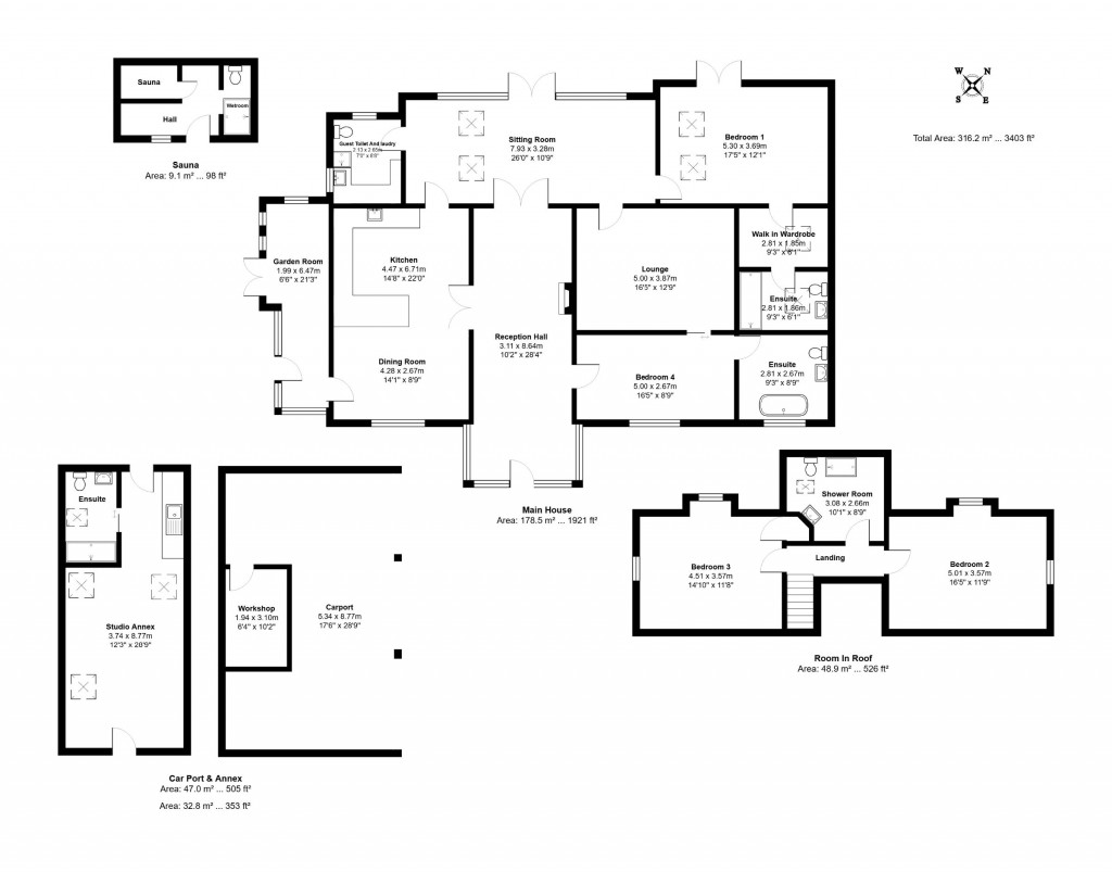 Floorplans For Boyton Road, Hollesley, Woodbridge