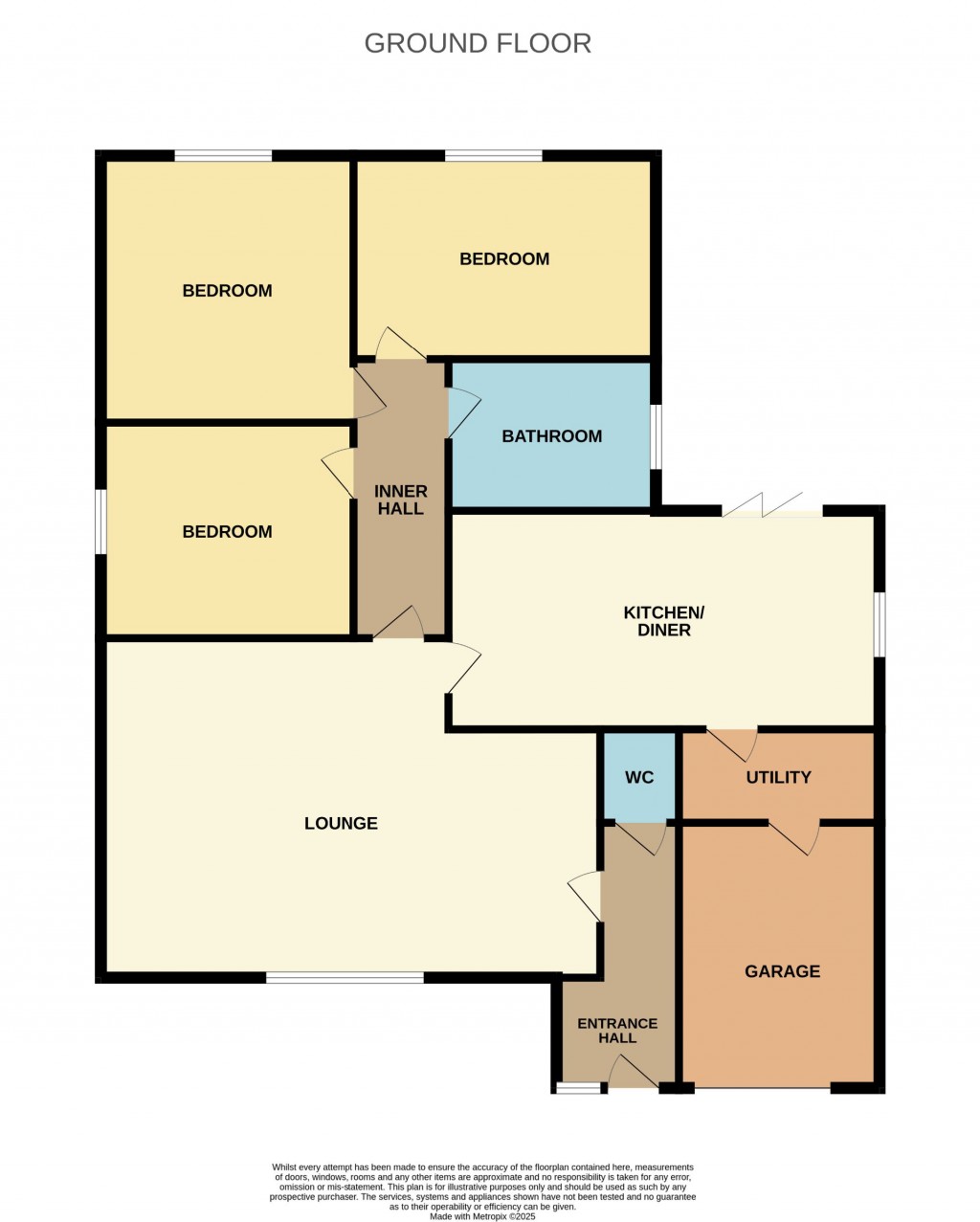 Floorplans For Dallinghoo Road, Wickham Market