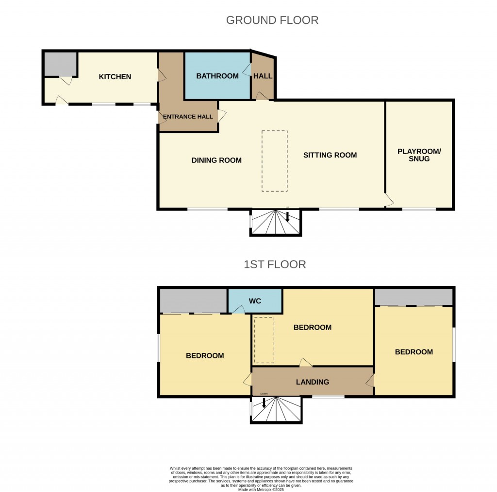Floorplans For The Old School House, The Street, Melton, Suffolk