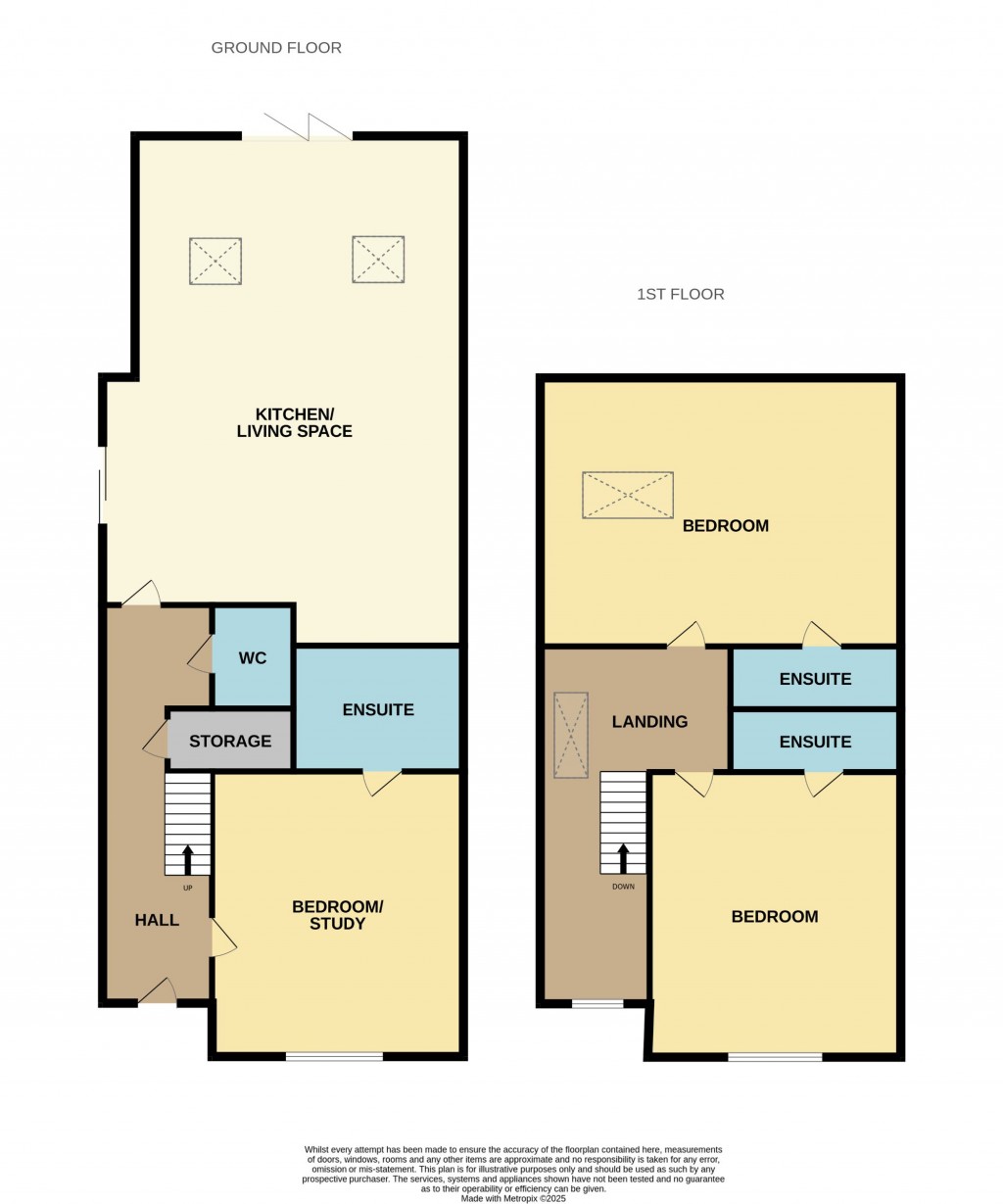 Floorplans For Pinetrees, Purdis Farm Lane, Ipswich