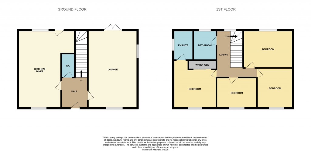 Floorplans For Swallows Close, Hollesley, Woodbridge