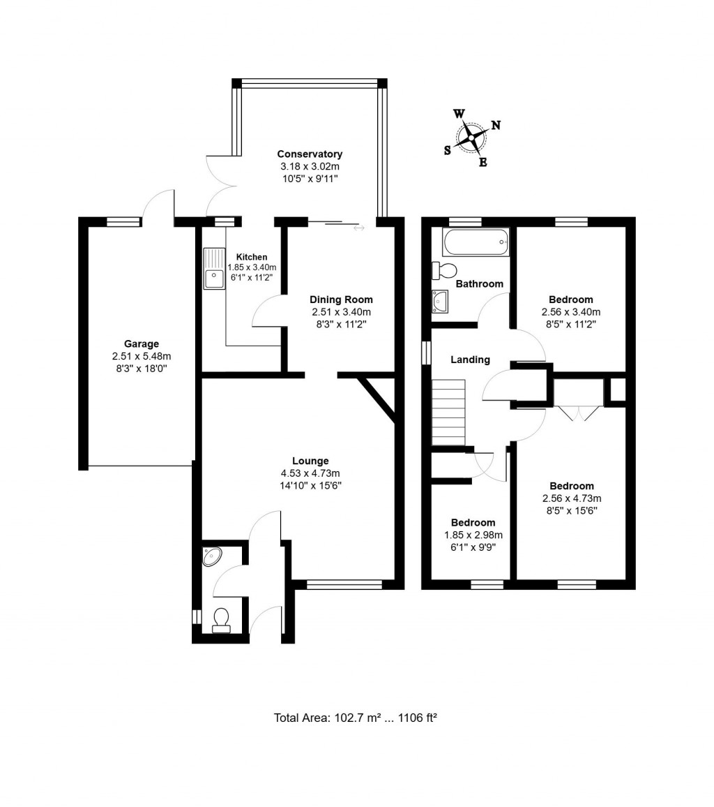 Floorplans For Castle Brooks, Framlingham, Woodbridge