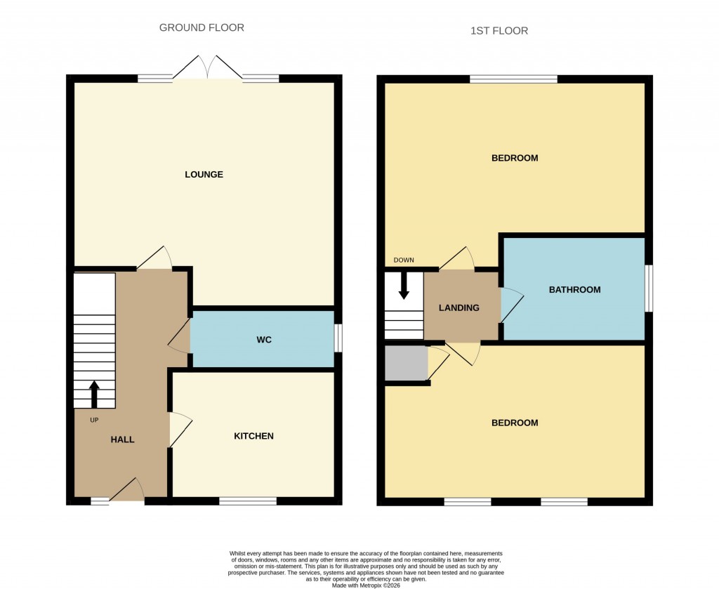 Floorplans For Millers Way, Otley, Suffolk
