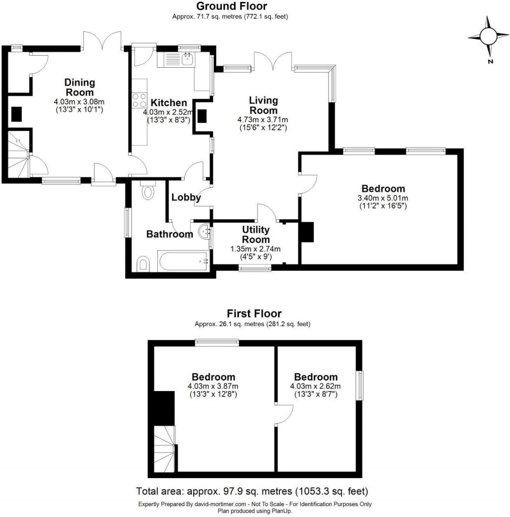 Floorplans For The Street, Shottisham, Woodbridge