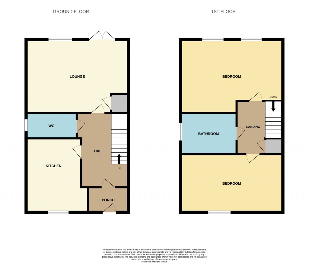 Floorplans For Nursery Lane, Ufford, Woodbridge